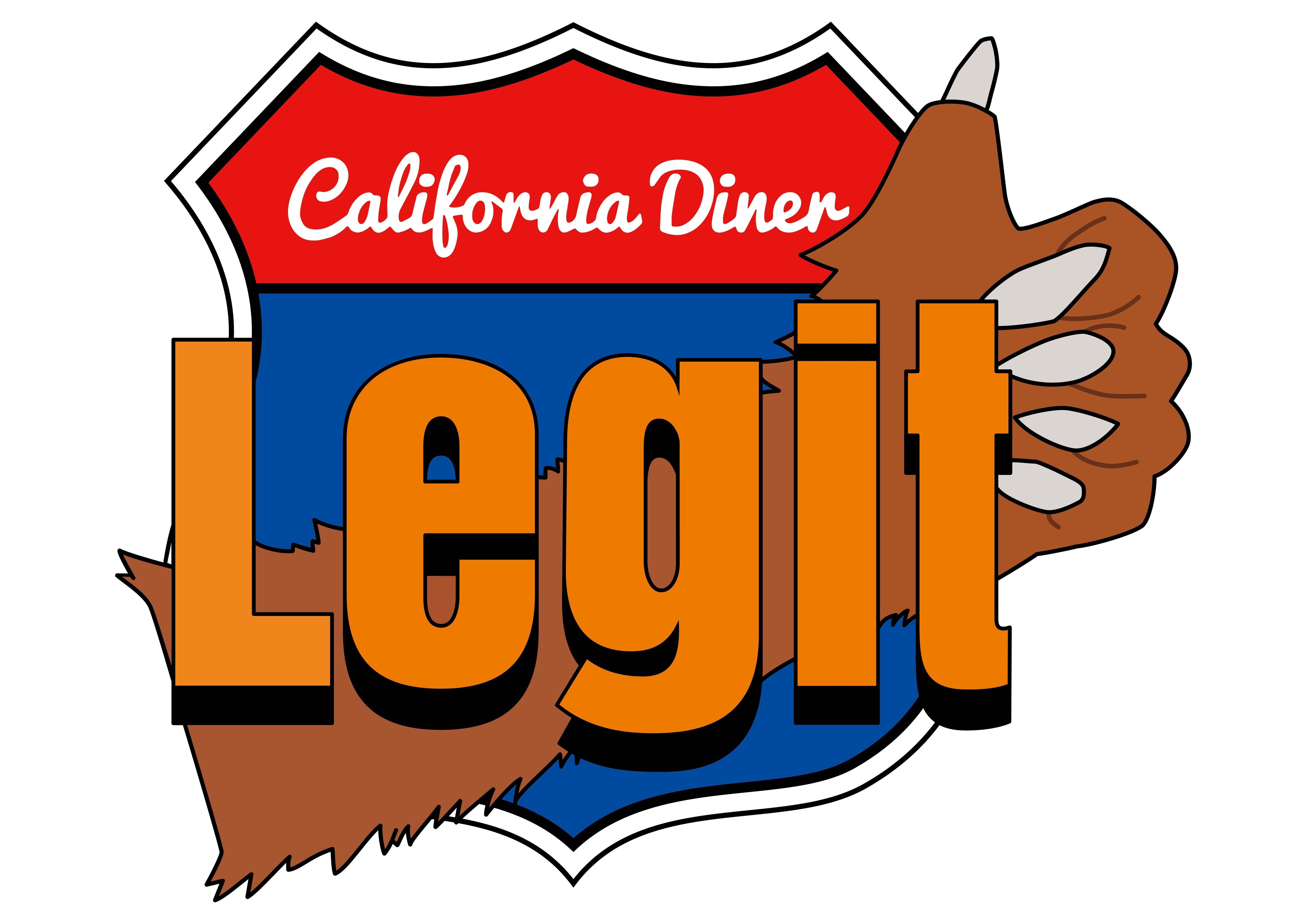 California Diner Legit ロゴ